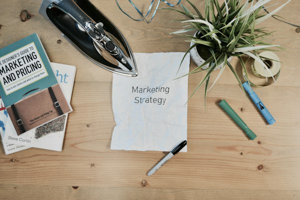 Growth marketing strategy session at night