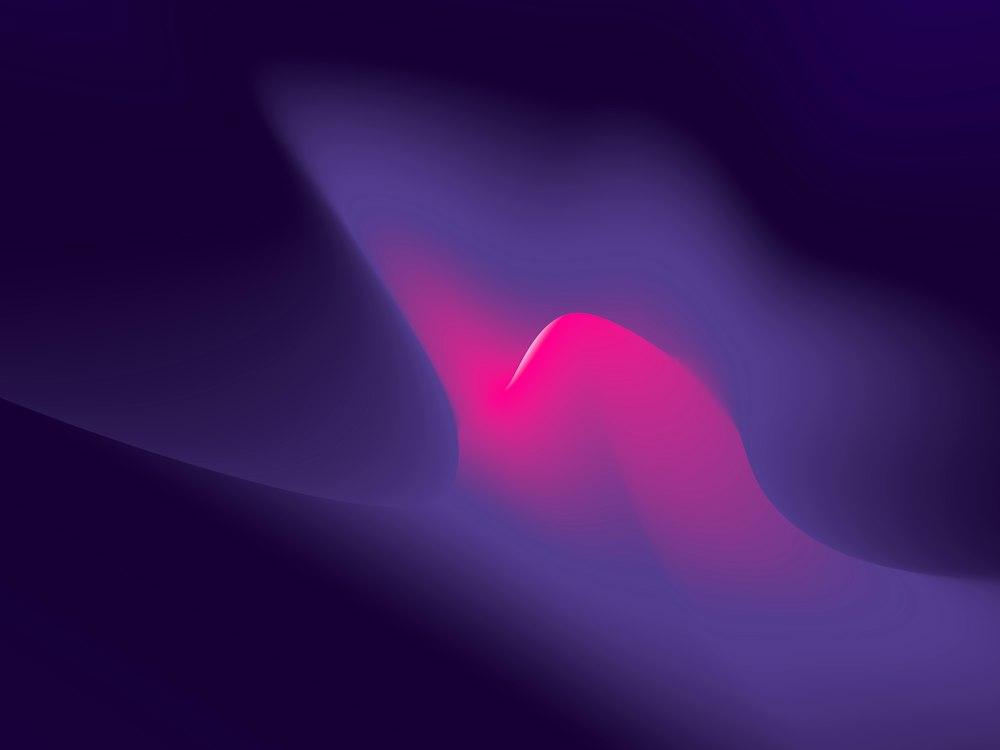 Gradient abstract background for AI startup Orbit