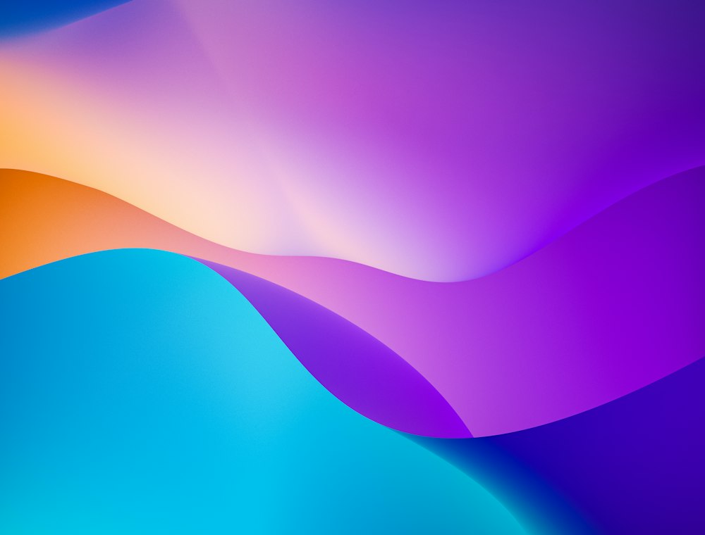 Abstract 3D gradient artwork for Hype Interactive hero